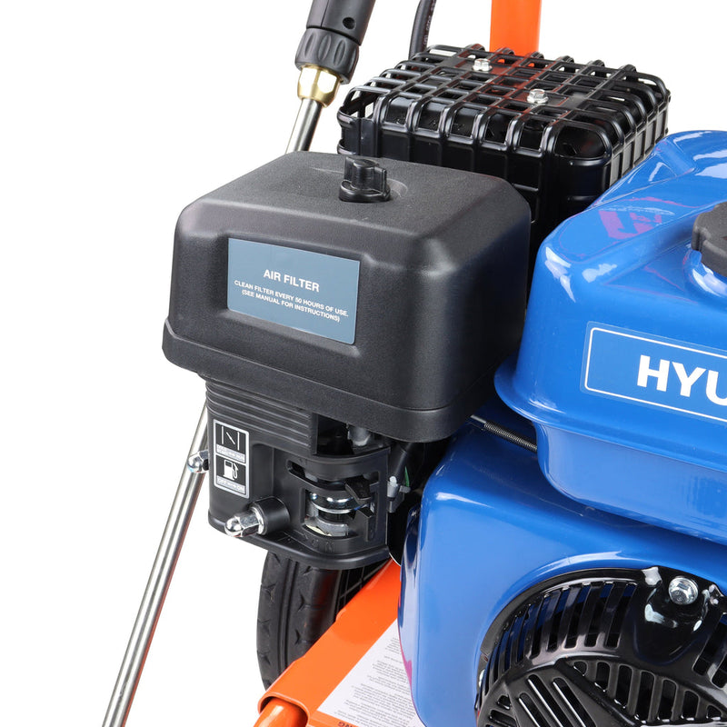 Hyundai Pressure Washer P1 P3500PWA Hyundai Petrol Pressure Washer - 3000psi 8.7lpm 5056275799236 P3500PWA - Buy Direct from Spare and Square