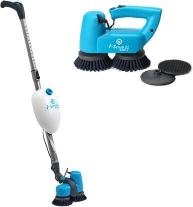 I-Team Floor Buffer i-Scrub 21B - Portable Battery Scrubber For Small, Hard To Clean Areas ES2.I-V.1210C - Buy Direct from Spare and Square