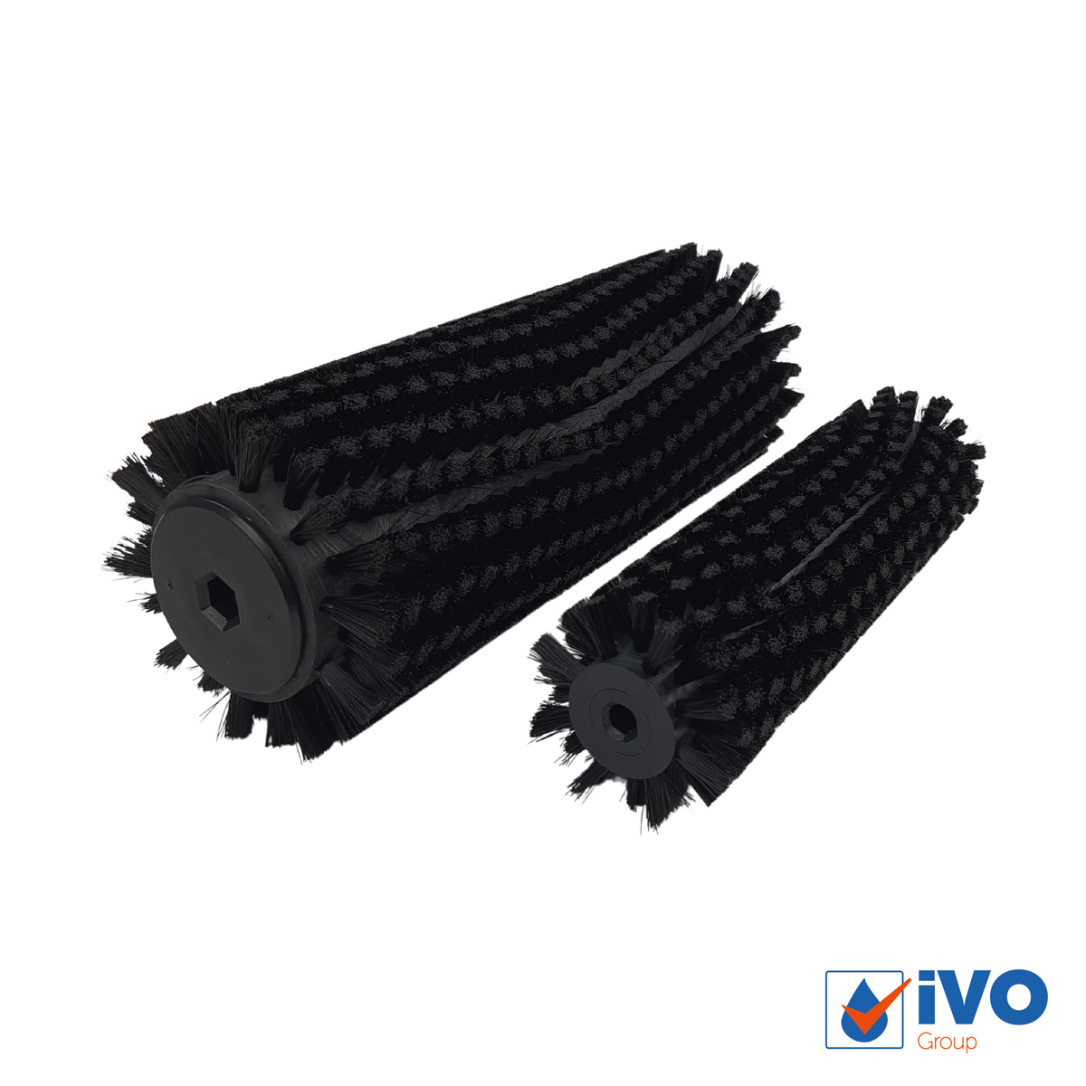 iVO RovaWash Set of Tough Brushes (Black) 250mm