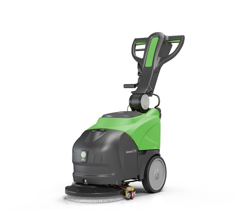 IPC CT15 C35 Mains Powered 14 Inch Walk Behind Scrubber Dryer - Commercial Cleaning Machines Ltd