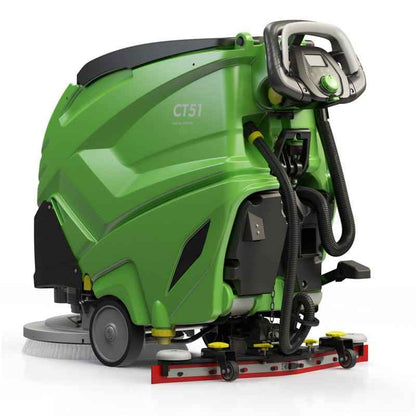 IPC CT51 B50 Large 50l Battery Floor Scrubber Dryer - 19 inch - Commercial Cleaning Machines Ltd
