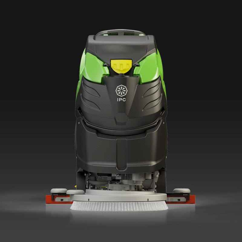 IPC CT71 BT70 Large 70l Battery Floor Scrubber Dryer With Traction - 27 inch - Commercial Cleaning Machines Ltd