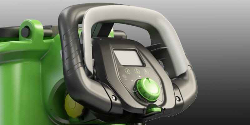 IPC CT71 BT70 Large 70l Battery Floor Scrubber Dryer With Traction - 27 inch - Commercial Cleaning Machines Ltd