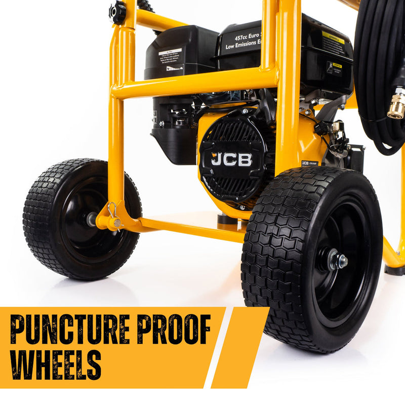 JCB Pressure Washer JCB Petrol Pressure Washer - PW15040P - 15hp JCB Engine - 4000psi 5059608313048 JCB-PW15040P - Buy Direct from Spare and Square