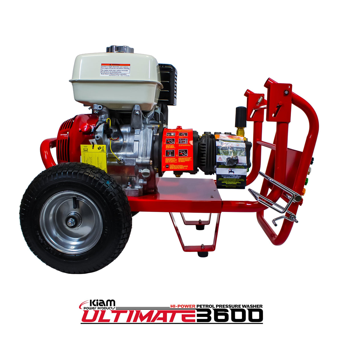 Kiam Products Kiam 3600PR Petrol Pressure Washer Honda GX390 Engine 3600 PSI 15 LPM