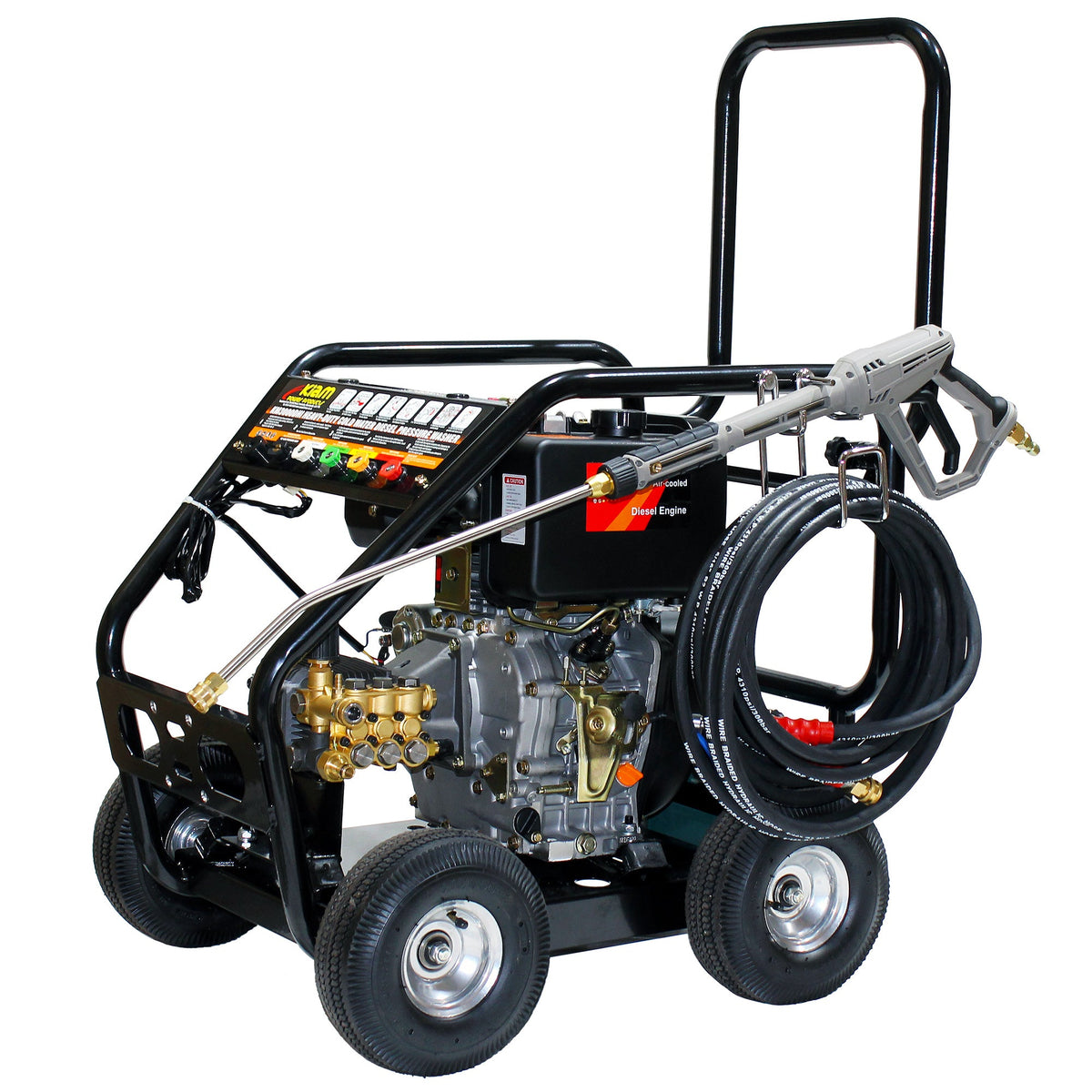 Kiam Products Kiam KM3600DX Industrial Diesel Pressure Washer (10HP)