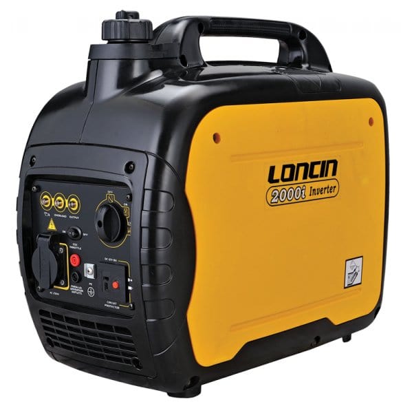 Loncin LC2000i Inverter Generator - 1.6kw - 2.1hp Petrol Engine - Commercial Cleaning Machines Ltd
