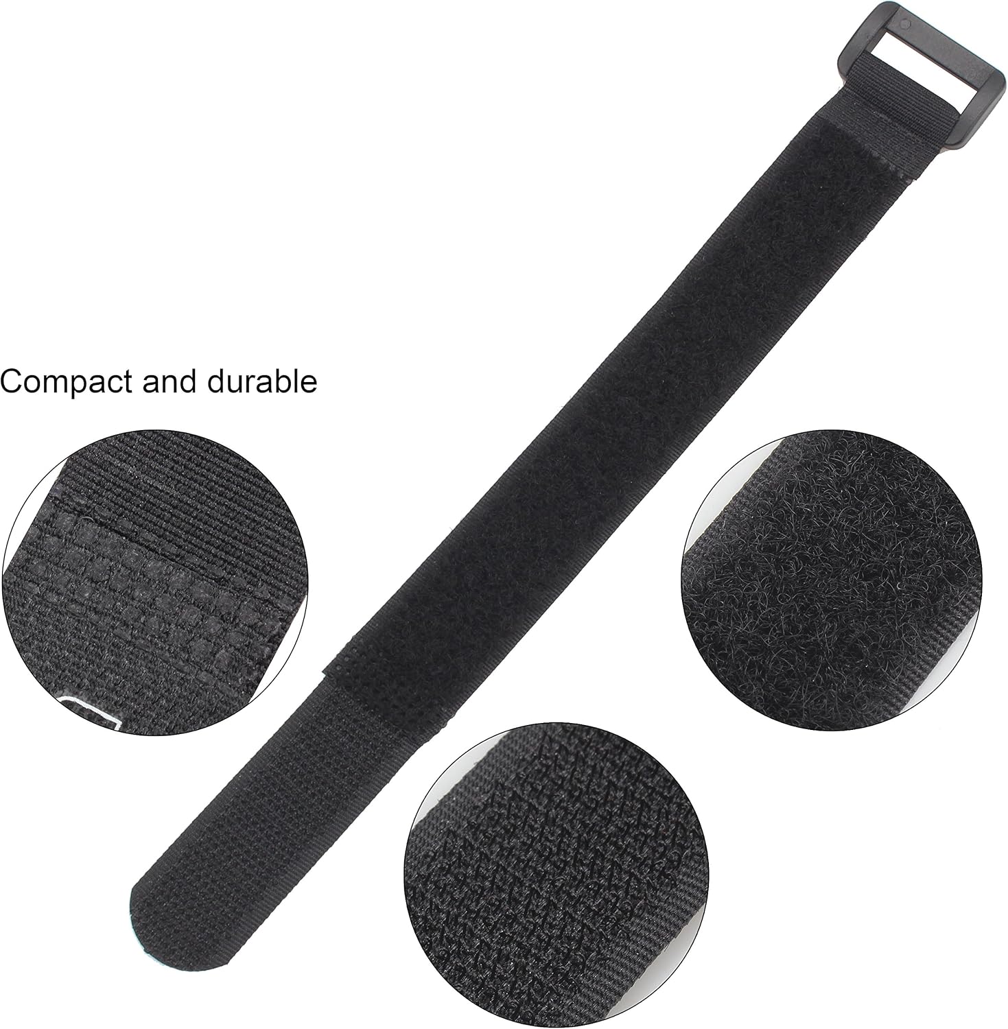 Loop and Hook Cable Tidy - Pack of 2 Velcro Cable Storage Tidy - Carpet Cleaner Spares