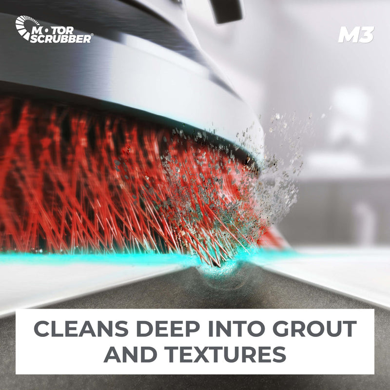 Motor Scrubber Scrubber Dryer MotorScrubber M3L - Portable, Powerful, Commercial Scrubber For Hard To Clean Areas - 120cm - 240cm Handle M3L - Buy Direct from Spare and Square