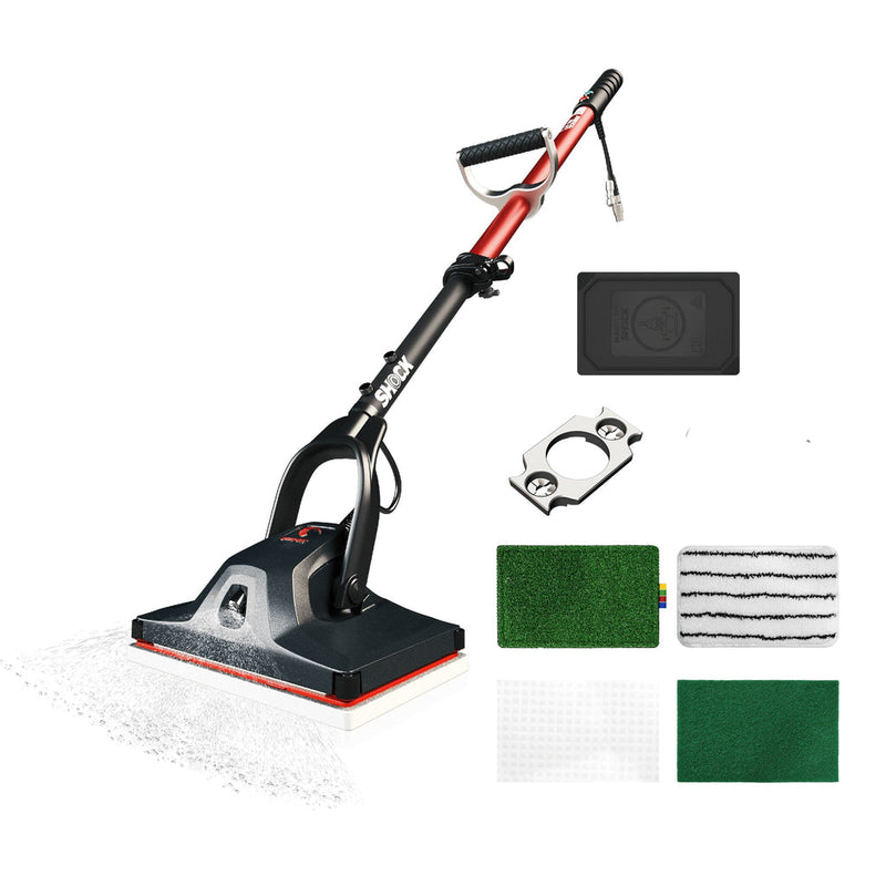 Motor Scrubber Scrubber Dryer MotorScrubber Shock Starter Kit - Oscillating Deep Cleaner - No Battery Backpack MSSHOCKHH - Buy Direct from Spare and Square