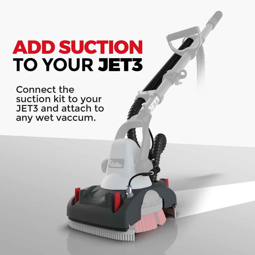 Motor Scrubber Suction Kit - Add Suction To Your Motor Scrubber