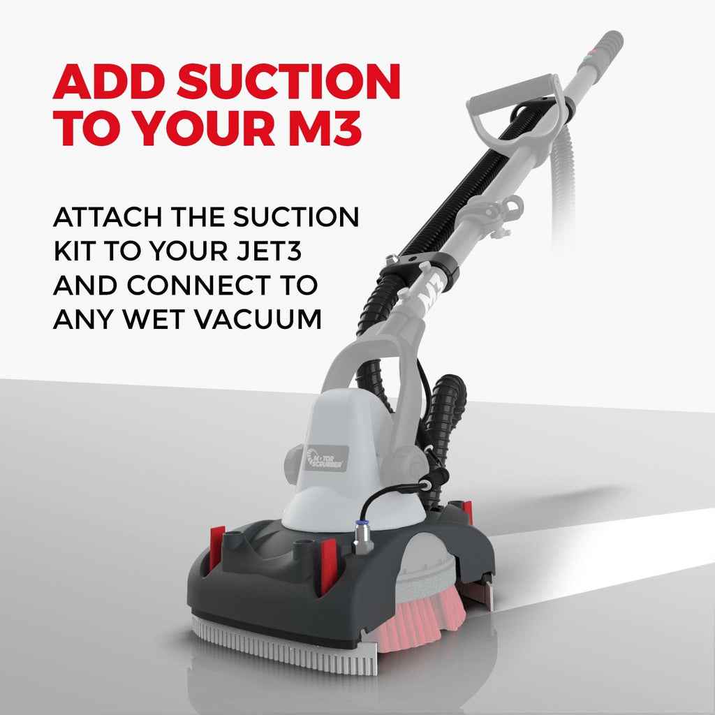 Motor Scrubber Suction Kit - Add Suction To Your Motor Scrubber