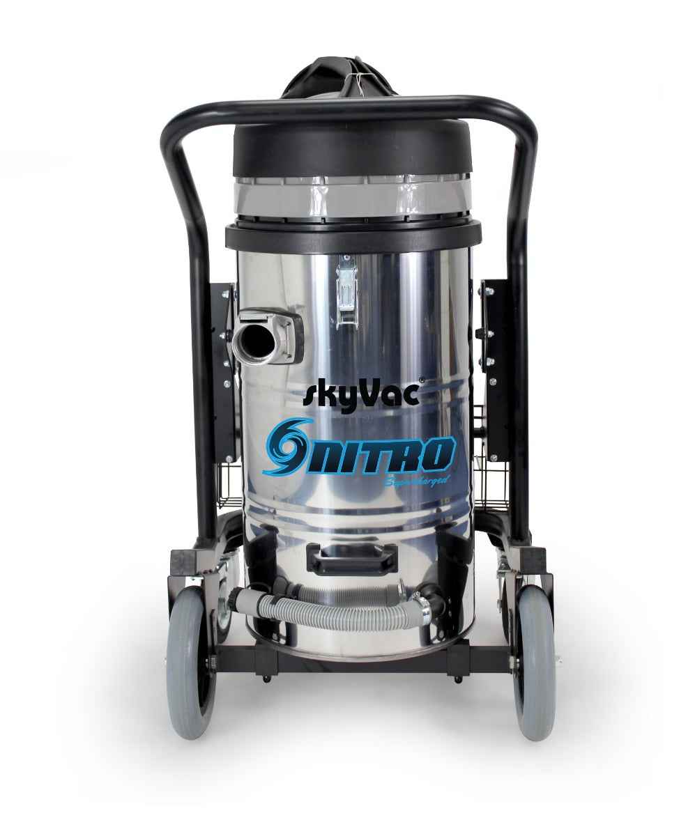 SkyVac Nitro 240V Triple-Motor Gutter Vacuum, Machine Only