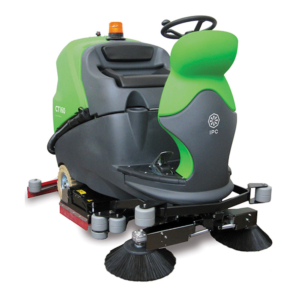 IPC CT160 BT75R Sweeper Scrubber Dryer Twin Rollers - 160 Litre - 30 Inch