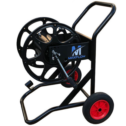 Maxflow Black 100m Reel Trolley ( no hose )