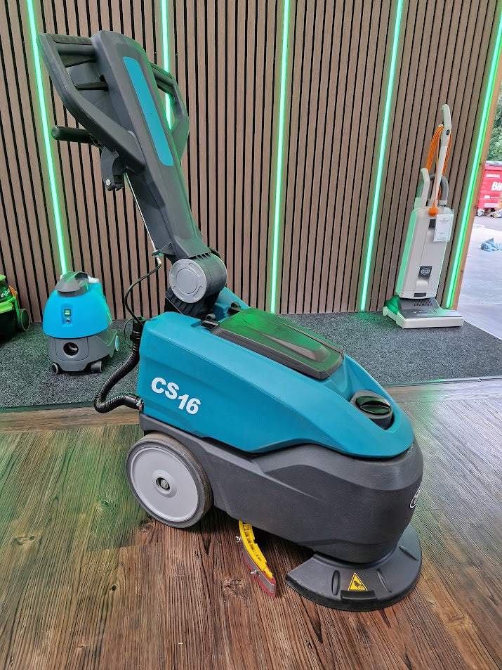 Refurbished Tennant CS16 14’’ Pedestrian Micro Scrubber Dryer - Scrubber Dryer