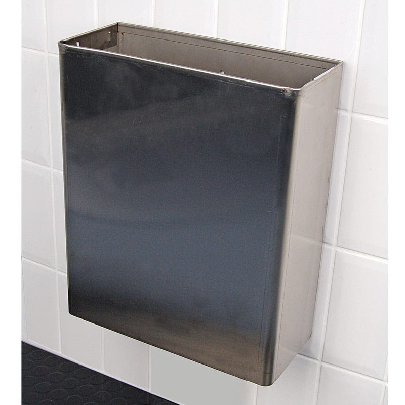 Robert Scott Bin Stainless Steel Wall Mounted Bin 101750 - Buy Direct from Spare and Square