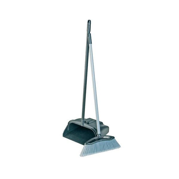 Robert Scott Dustpan Sets Black Professional Lobby Dustpan & Brush 101045-Black - Buy Direct from Spare and Square