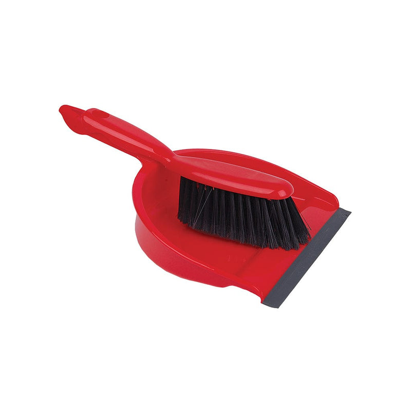 Robert Scott Dustpan Sets Professional Dustpan & Brush Set Soft - Box of 12 - Buy Direct from Spare and Square