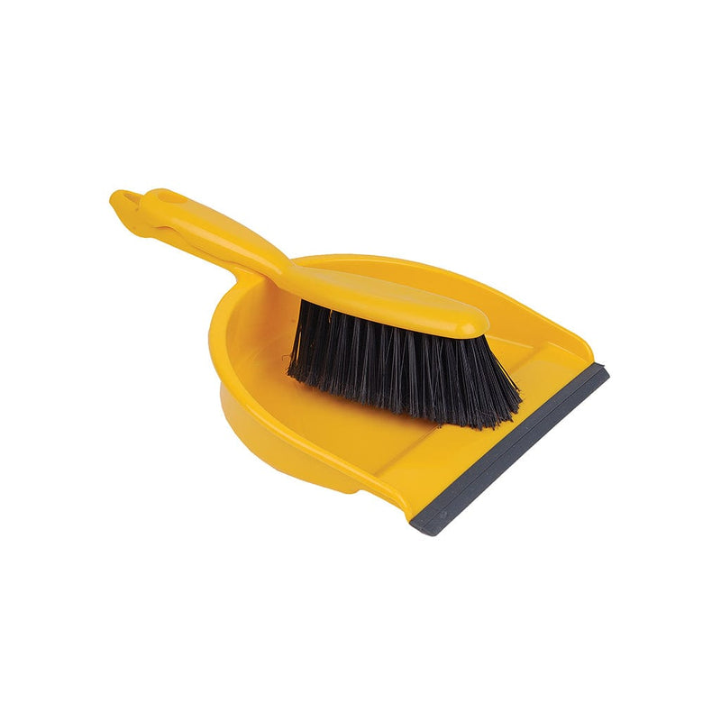 Robert Scott Dustpan Sets Professional Dustpan & Brush Set Soft - Box of 12 - Buy Direct from Spare and Square