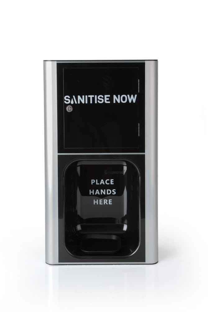Sanitise Now Automatic Foam Wall Mounted Soap Dispenser In Black