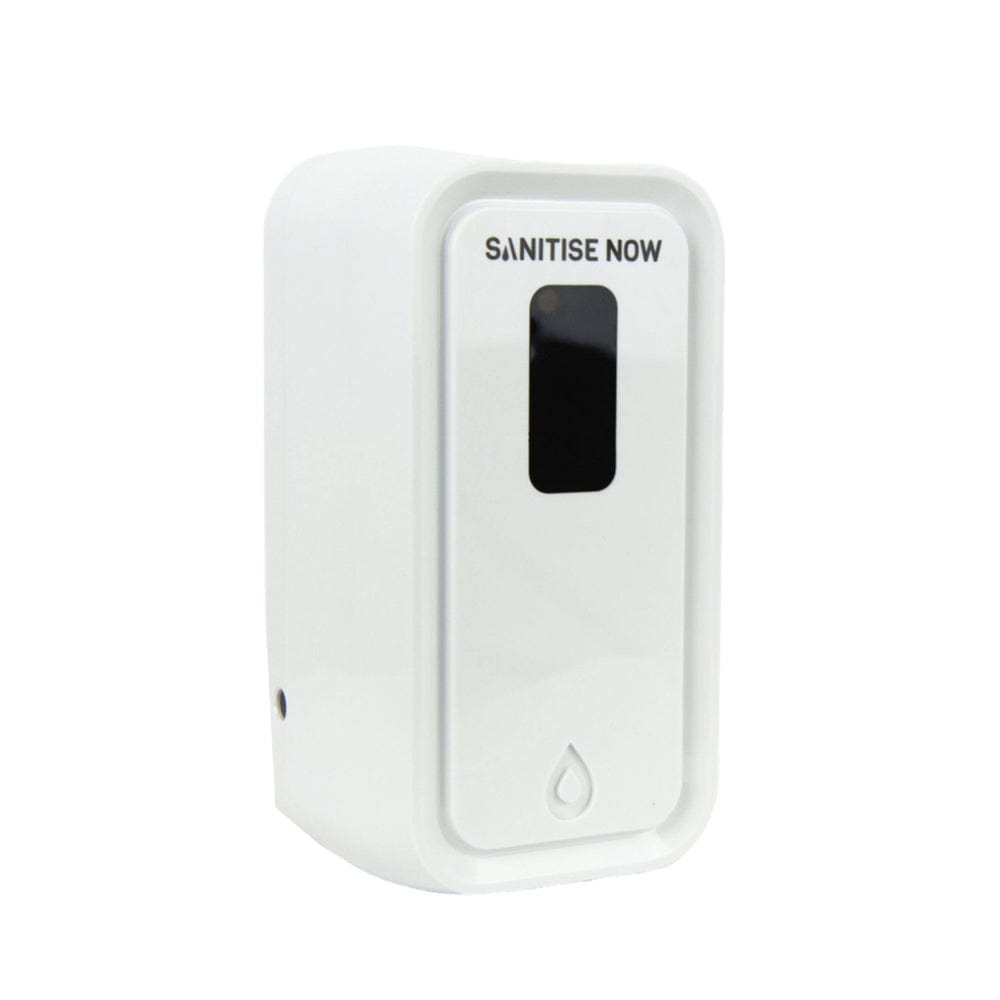 Sanitise Now Automatic Liquid Soap Dispenser In White - Commercial Cleaning Machines Ltd