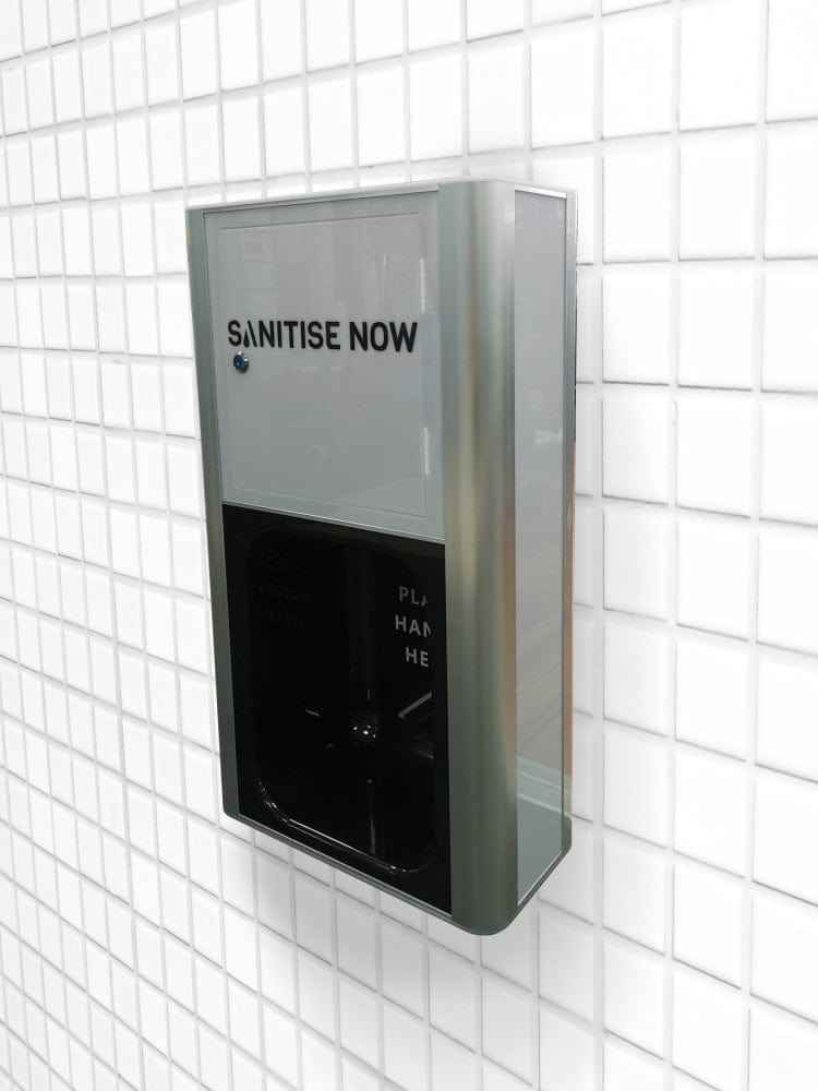 Sanitise Now Automatic Liquid Wall Mounted Soap Dispenser In Blue