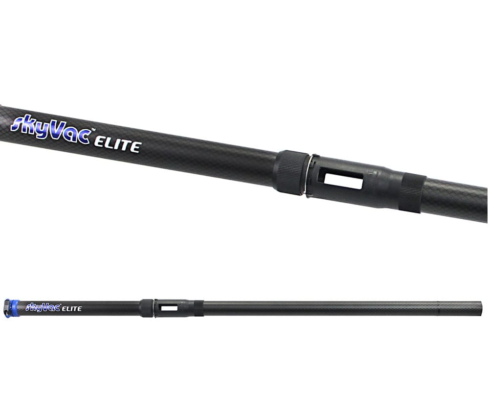 skyVac Premium 50mm Clamped Carbon Fibre Gutter Pole Set - Vacuum Spares