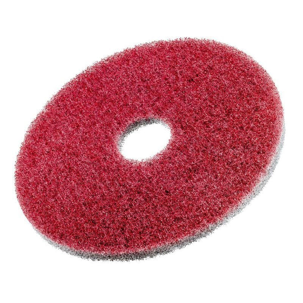 Spare and Square Scrubber Dryer Spares 6 inch HTC Twister Diamond Floor Pads - Red Pads - Pack of 2 211756 - Buy Direct from Spare and Square