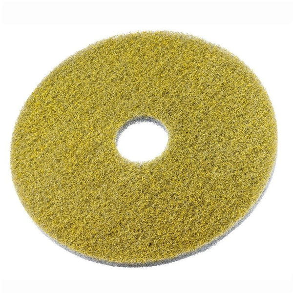 Spare and Square Scrubber Dryer Spares 6 inch HTC Twister Diamond Floor Pads - Yellow Pads - Pack of 2 211755 - Buy Direct from Spare and Square