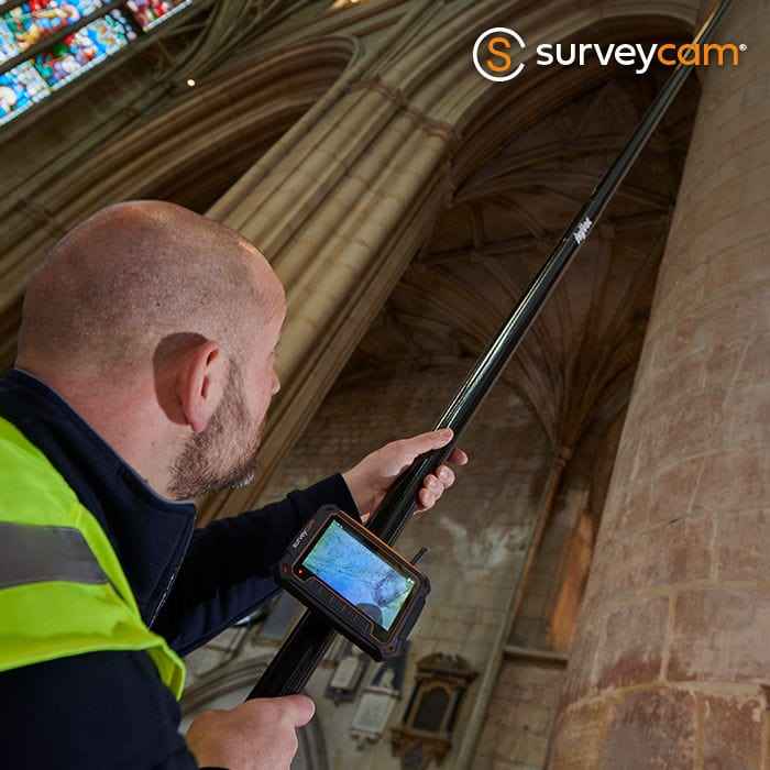 SurveyCam High-Level Inspection System For External or Internal Projects - Commercial Cleaning Machines Ltd