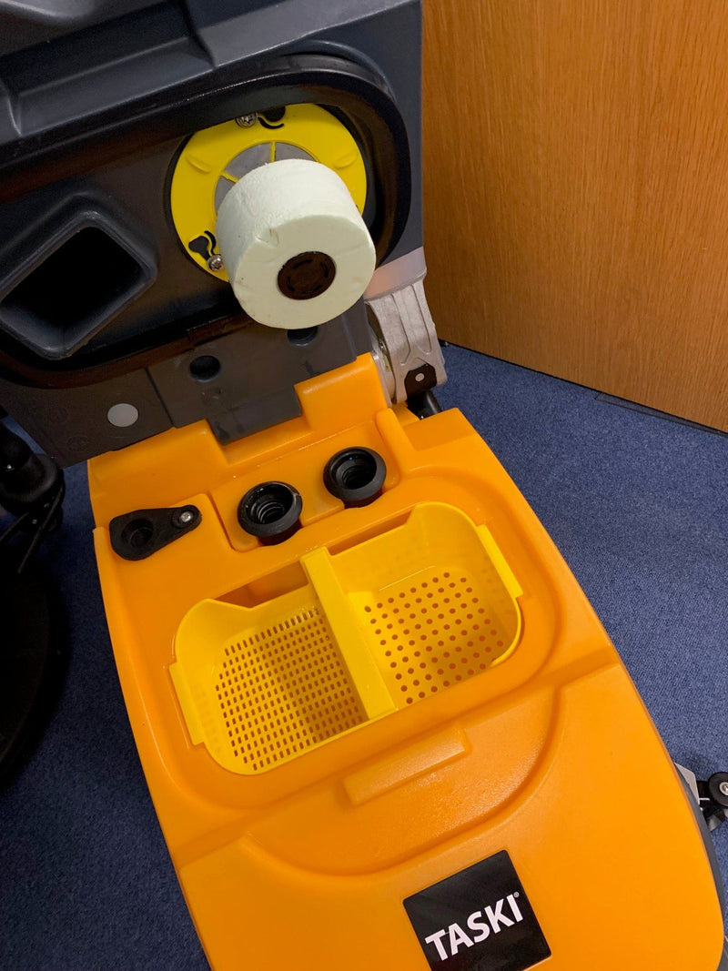 Taski Scrubber Dryer Refurbished Taski Swingo 350B Pedestrian Scrubber Dryer Swingo350-Refurb - Buy Direct from Spare and Square