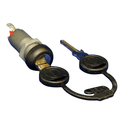 Tennant T3 T300 T5 T500 Key Switch Barrel and Keys - Scrubber Dryer Spares