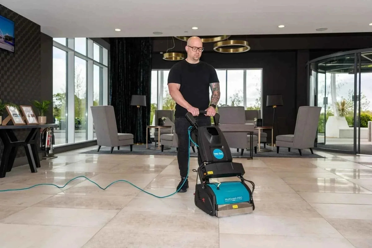 Truvox Multiwash Pro Steam Scrubber Dryer - Clean and Sanitise - Commercial Cleaning Machines Ltd