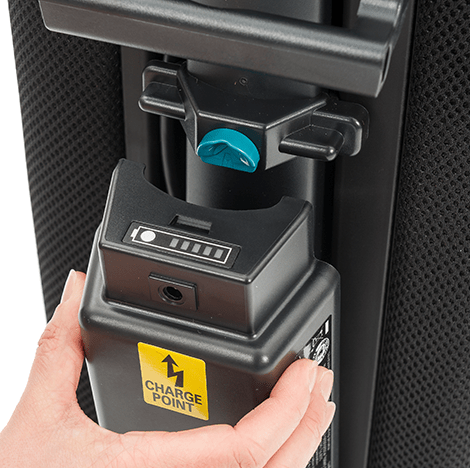 Truvox Valet Battery Upright II - Commercial Cordless Upright Vacuum - Commercial Cleaning Machines Ltd