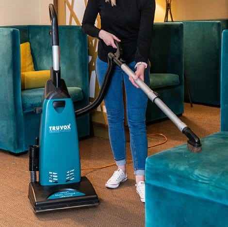 Truvox Valet Dual Motor Upright Commercial Vacuum Cleaner 240v - Commercial Cleaning Machines Ltd