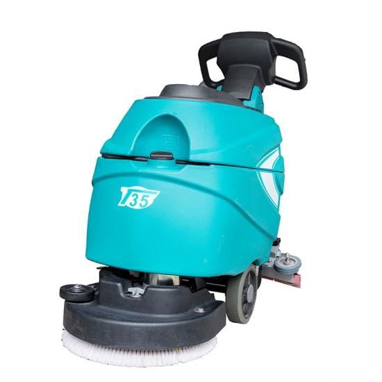 TVX Scrubber Dryer TVX T35 Small Walk Behind Battery Powered Scrubber Dryer T35 - Buy Direct from Spare and Square