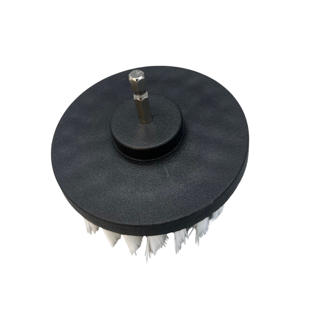 Universal 4 Inch Soft Drill Brush For Upholstery Cleaning - Carpet Cleaner Spares