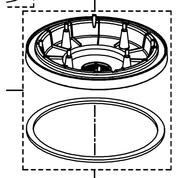 Viper Genuine LSU135 Motor Supporting Base - Vacuum Spares
