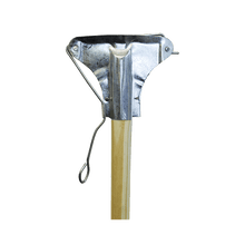 Spare and Square Mop Handles Wooden Handle With Metal Kentucky Mop Holder WKH135 - Buy Direct from Spare and Square