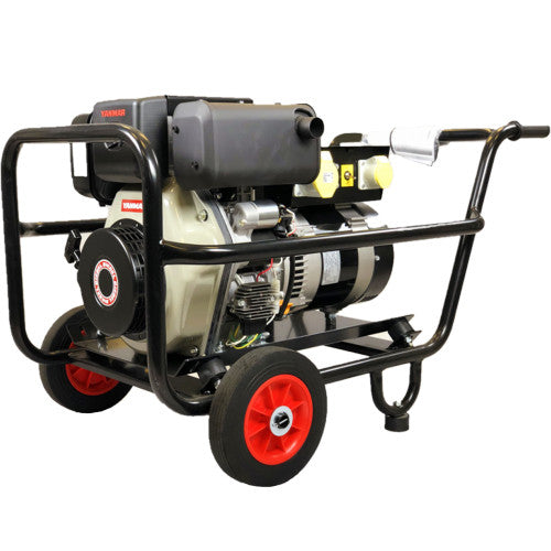 Maxflow AVR Industrial Diesel Generator – Yanmar L100-V Engine 5.5 kVA Trolley Frame