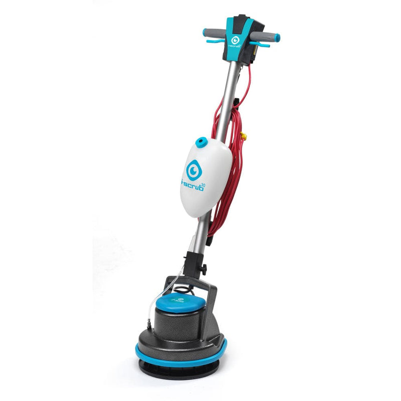 I-Team Floor Buffer i-Scrub 30EM Pro - 240v Mains Powered Oscillating Scrubber - 300mm EM3P.I-V.1210C - Buy Direct from Spare and Square