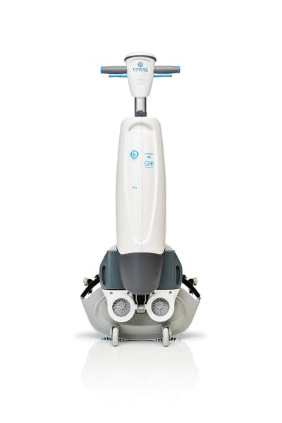 I-Team Scrubber Dryer I-Mop XL - 46cm Walk Behind Upright Scrubber Dryer - Revolutionary, Innovative IMOPXL12 - Buy Direct from Spare and Square