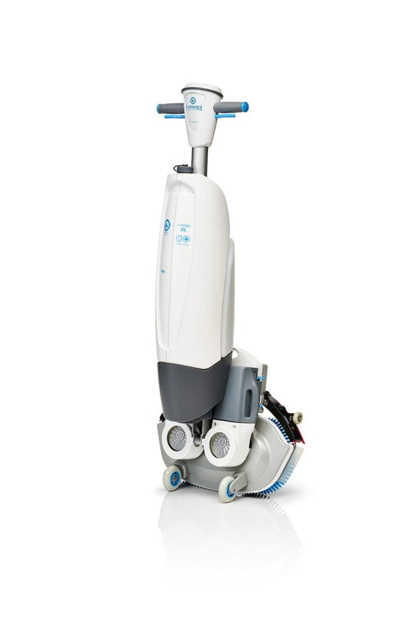 I-Team Scrubber Dryer I-Mop XL - 46cm Walk Behind Upright Scrubber Dryer - Revolutionary, Innovative IMOPXL12 - Buy Direct from Spare and Square